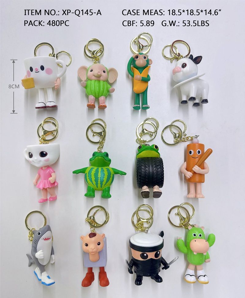 XP-Q145-A BRAIN ROT KEYCHAIN ASSORTED (12/PK)