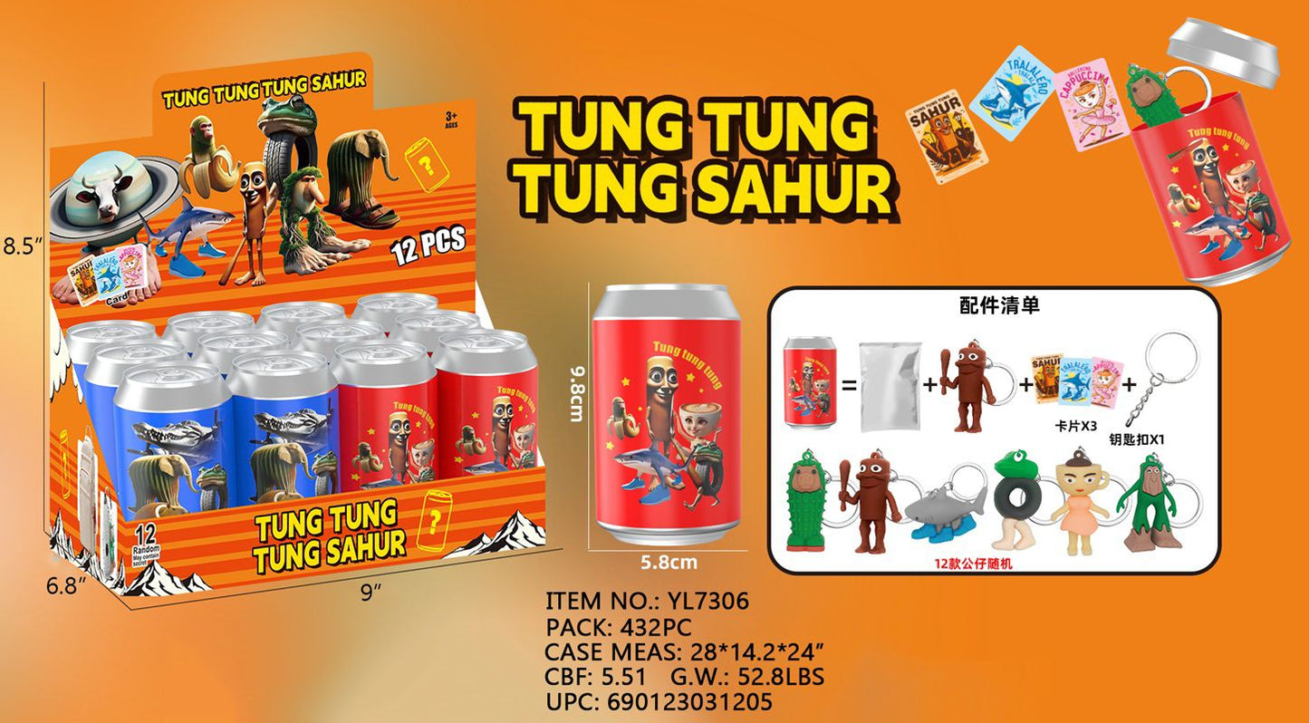 YL7306 12PCS BRAIN ROT SODA CAN BLIND BAG (12/PK)