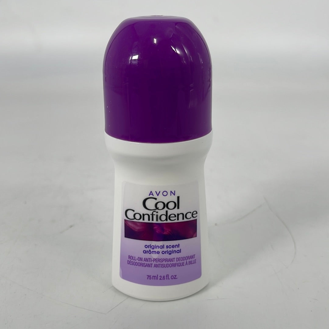 51919 Avon Roll On Deodorant Cool Confidence Original 2.6 OZ (12 CS)