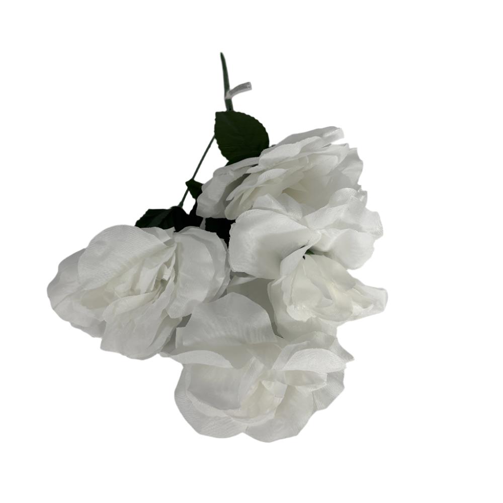 CLF58-WT ARTIFICAL FLOWERS 5PCS/BUNCH (192PCS/CASE)