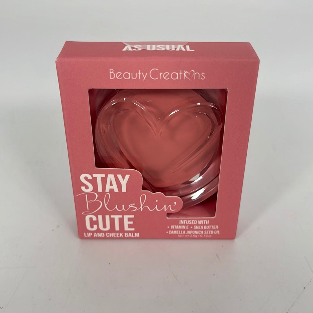 SBCB02 BC STAY BLUSHING CUTE CREAM BLUSH - AS USUAL REFILL12MIN (6) Beauty Creations