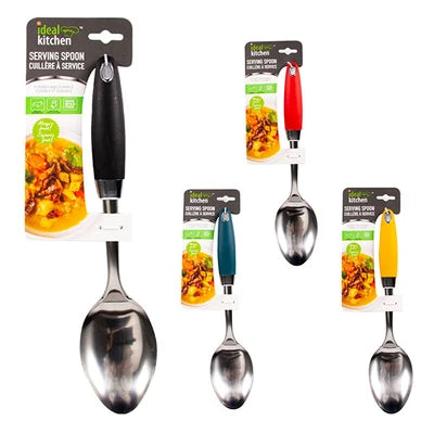 33132 Ideal Kitchen Stainless Steel Spoon Solid (24/CS)