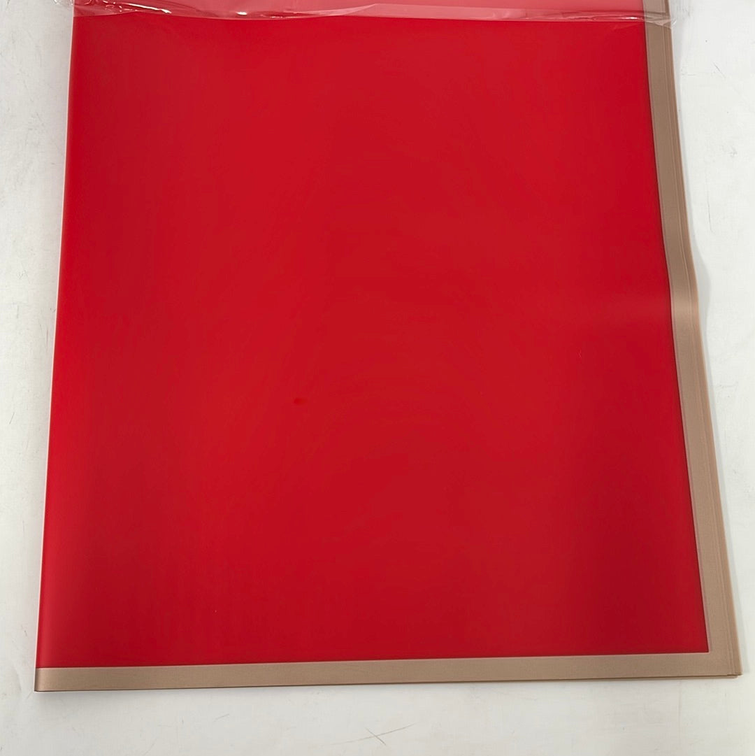 3129-20 Red Wrapping Sheet 50 bags case (50/CS)