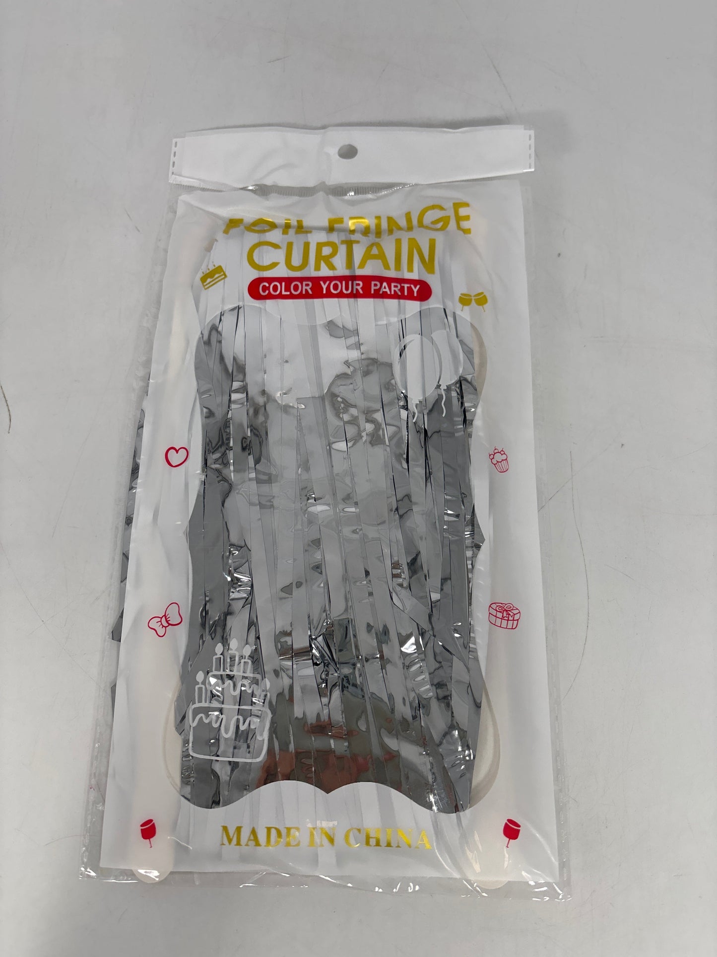 PY-1311 Silver Foil Fringe Curtain 3.3x6.6FT (12)