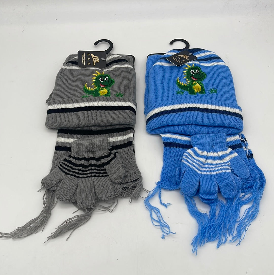 WTJ-8145Kids Winter Set (12pcs) CHECKED