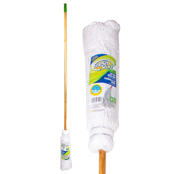 47115 Fresh Start Cotton Deck Mop #32M (12/CS)