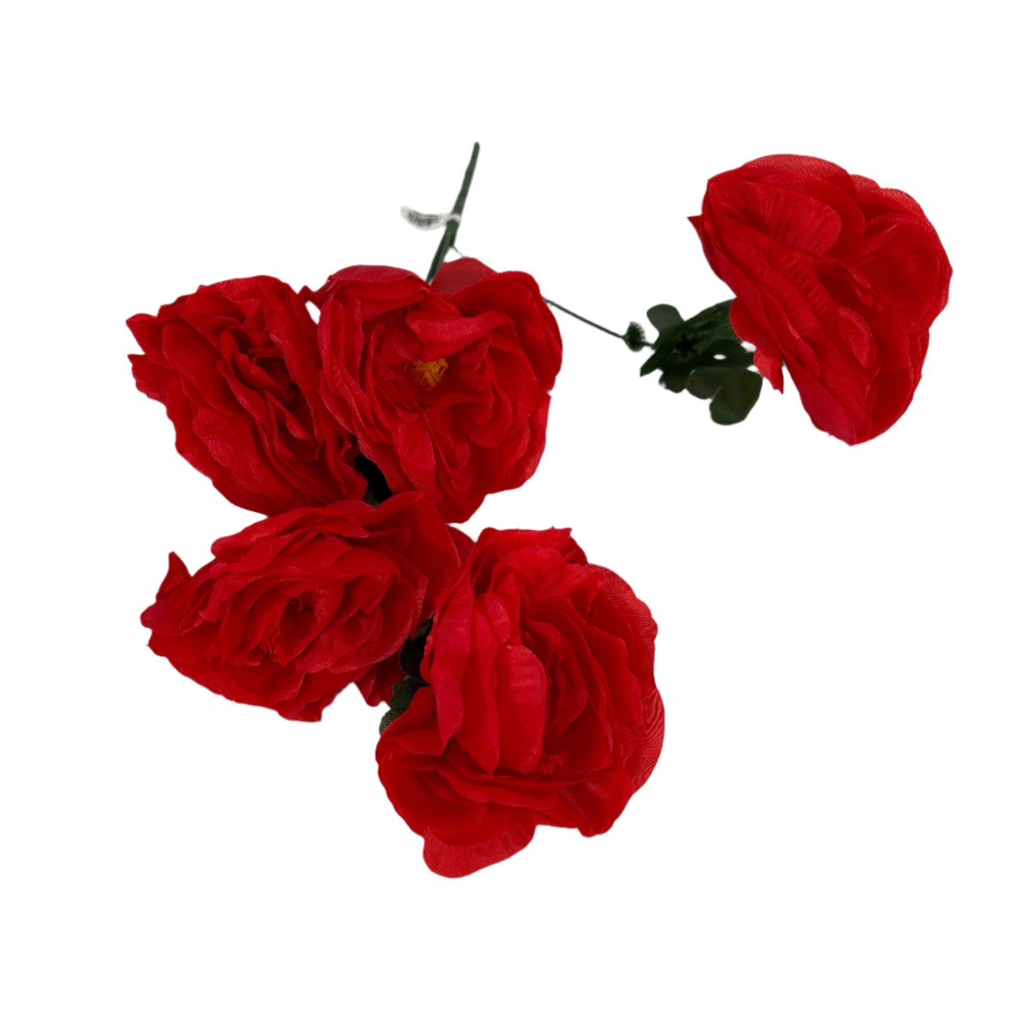 CLF60-RD ARTIFICAL FLOWERS 5PCS/BUNCH (192PCS/CASE)