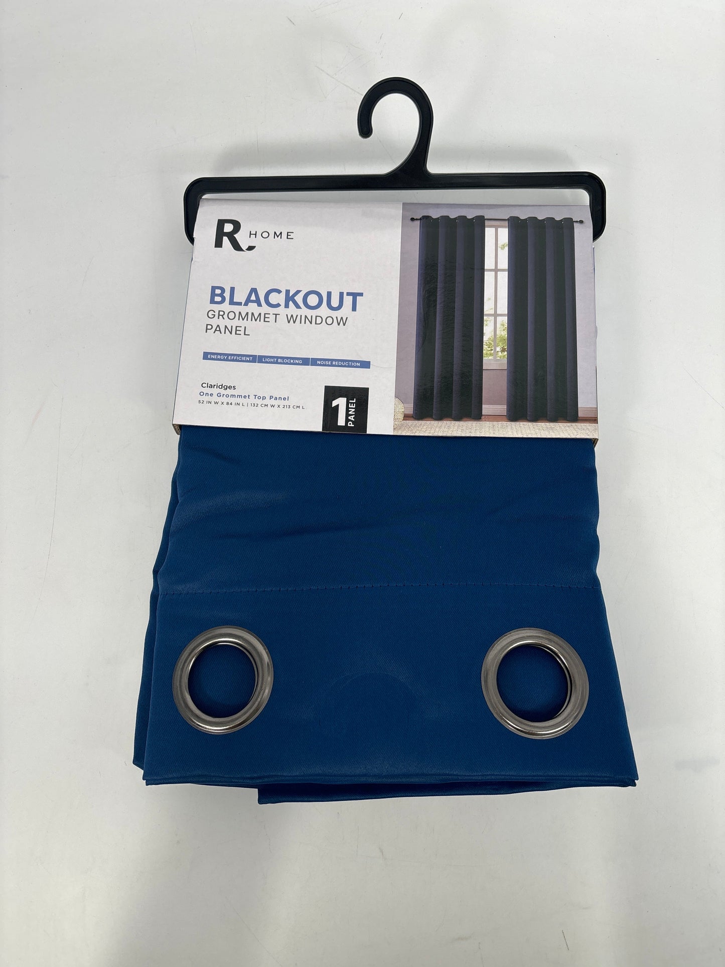 Claridges Blackout Grommet Window Panel Solid 54x84 (1Panel) Cortina-Curtain (12pcs)