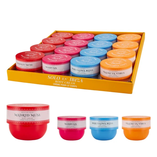 88868 Solo En lbiza Body Cream Display Assorted (16/CS)