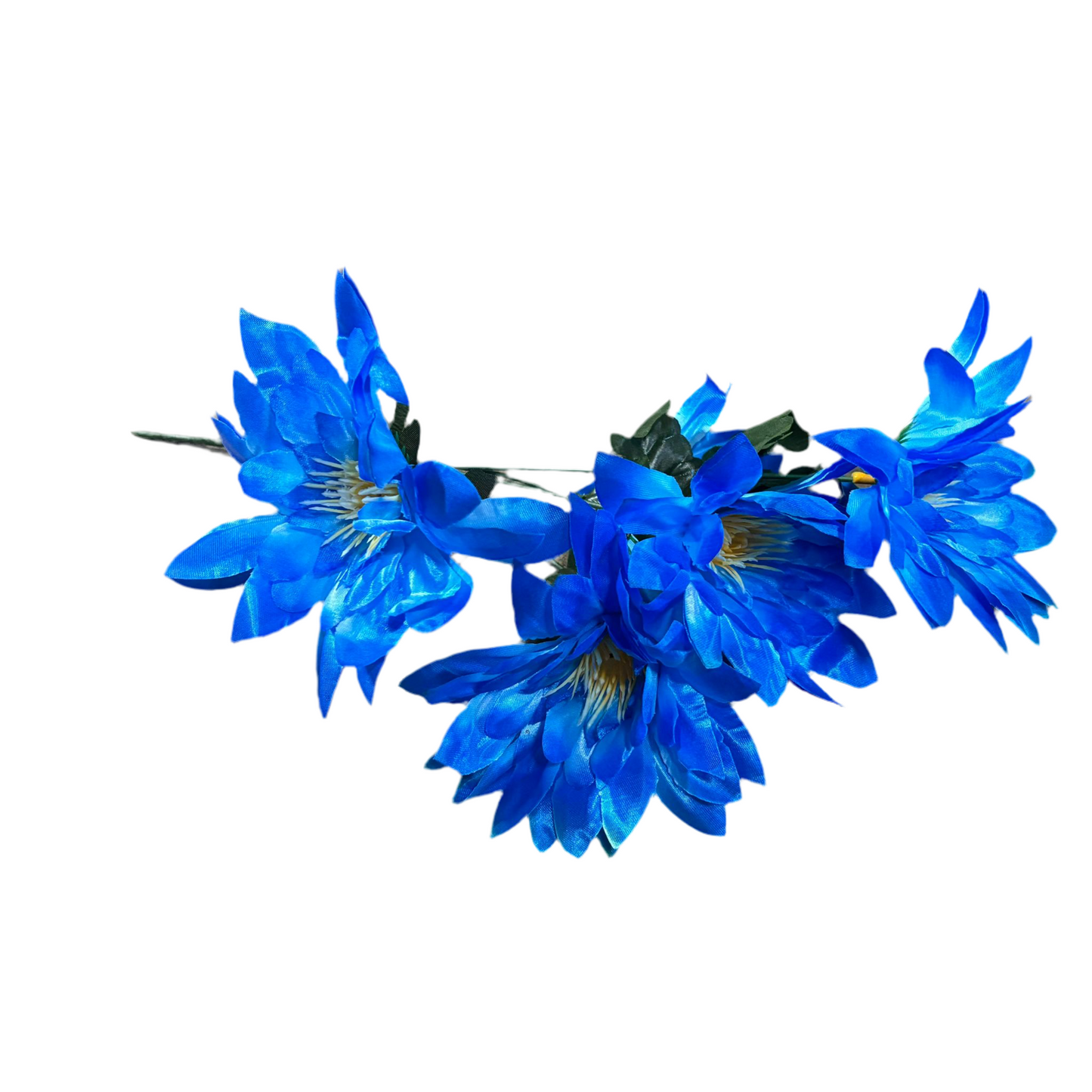 CLF67-BL ARTIFICAL FLOWERS 5PCS/BUNCH (12/PK)