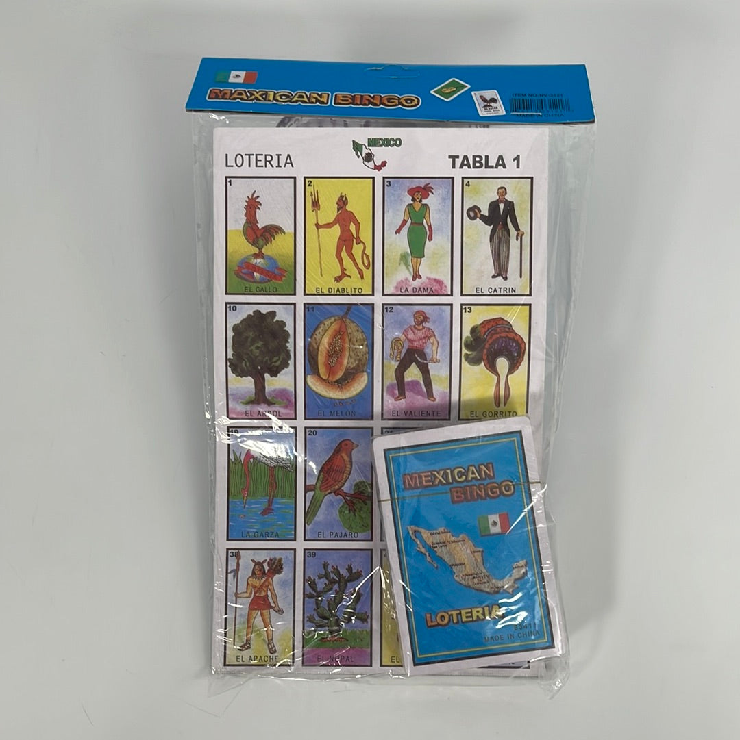 NV-3121 8.5X5' Spanish Bingo Card Set (48 / INNER)