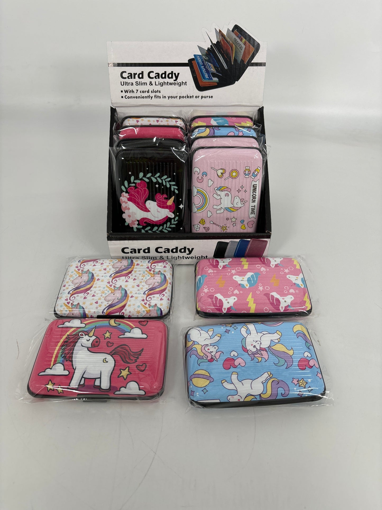 228025 Card Case Unicorn Design (12pcs)