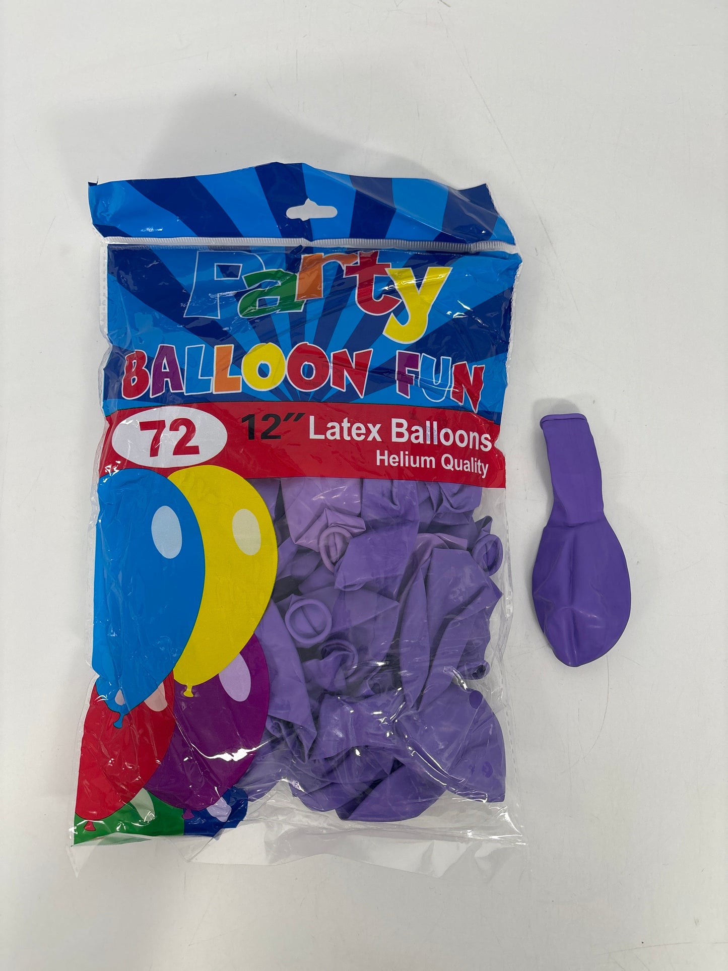BA-PP-12IN Ballon Latex 12" Purple (50pcs)