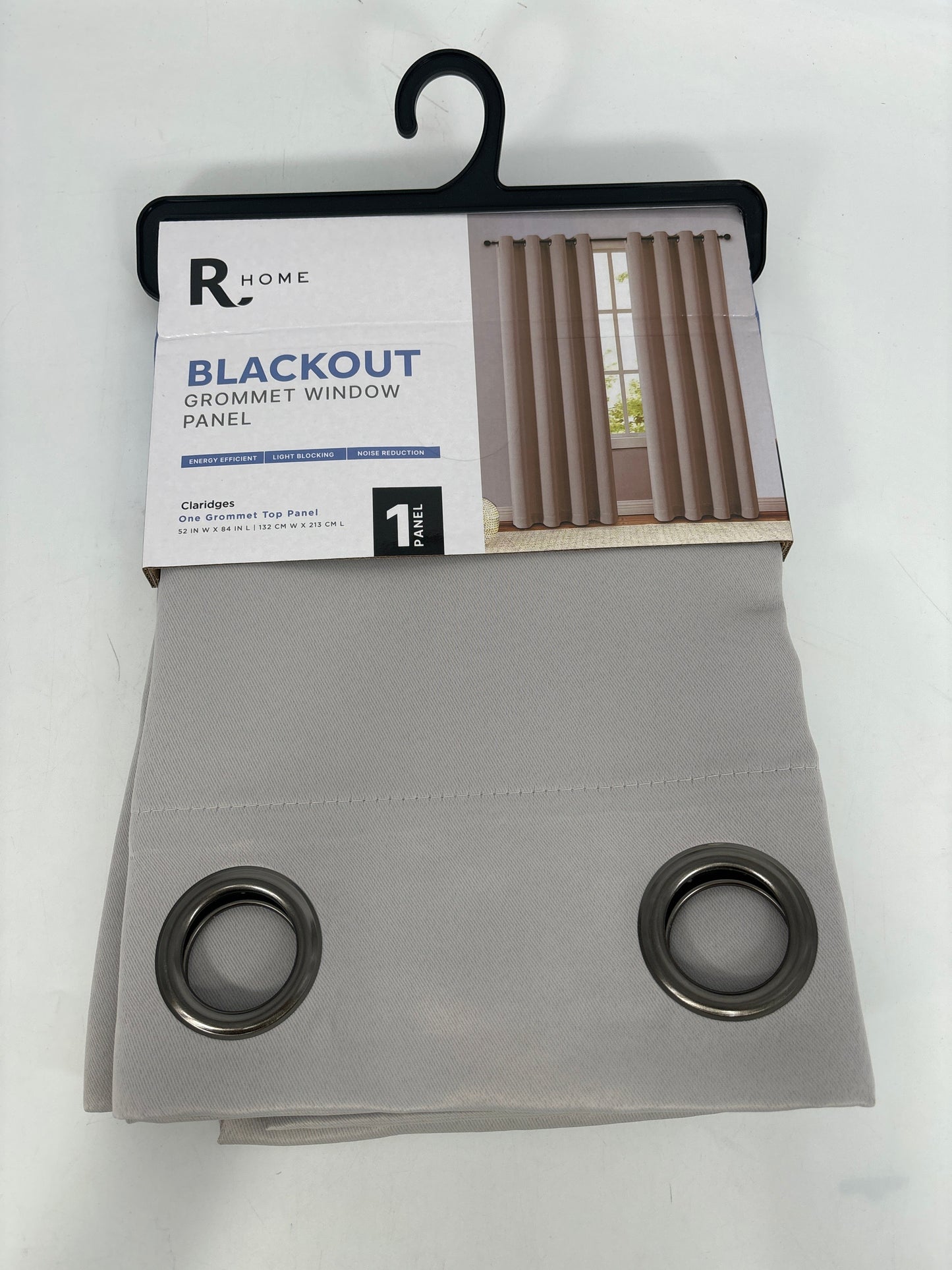 Claridges Blackout Grommet Window Panel Solid 54x84 (1Panel) Cortina-Curtain (12pcs)