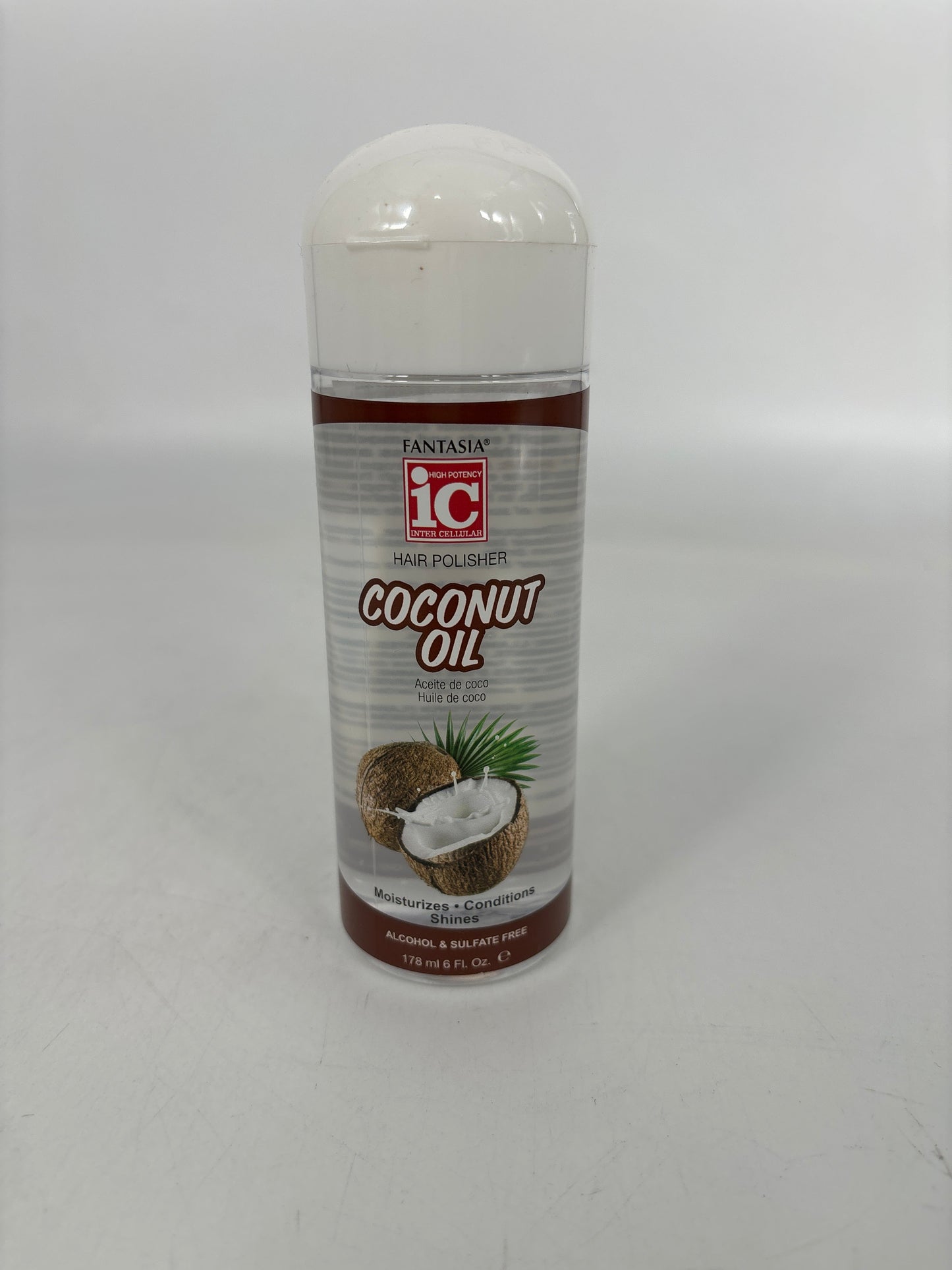 428014 Hair Polisher 6oz Coconut Oil (6/CS)