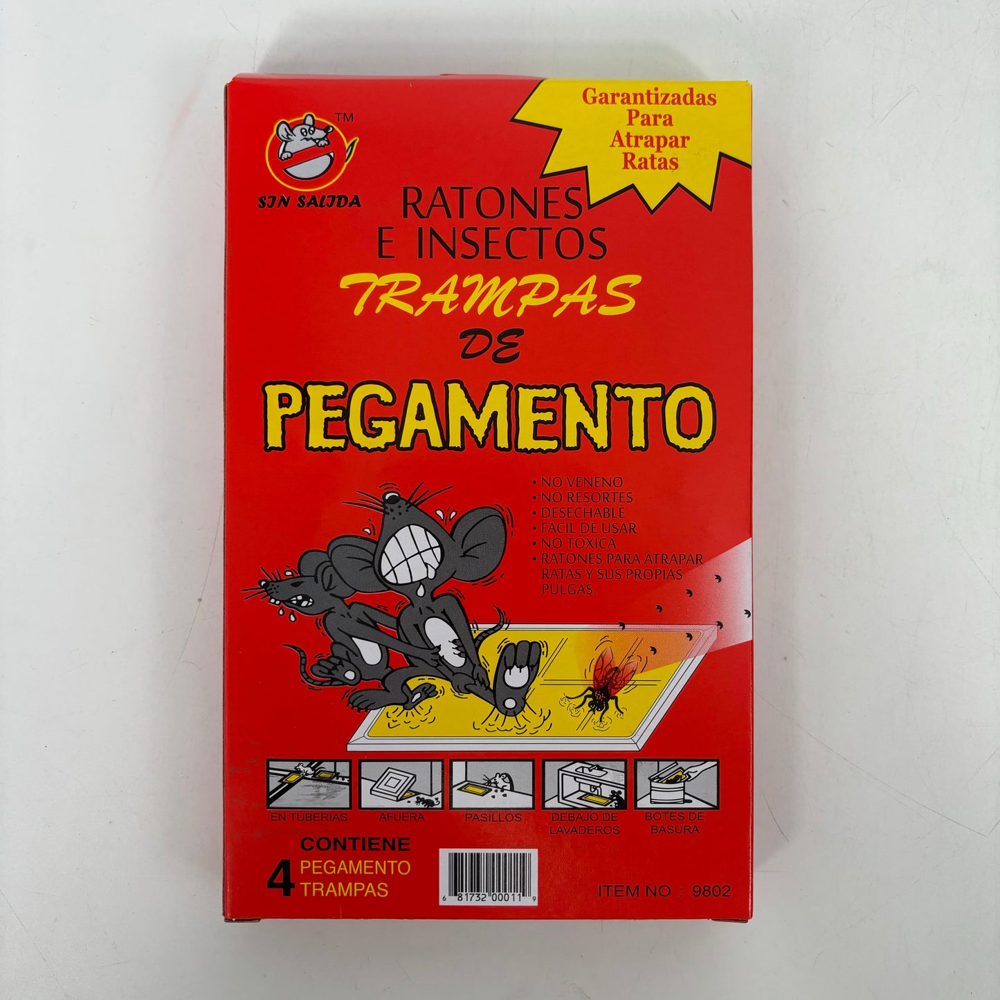 9802 4PK Mouse Trap Pack (96/PK)