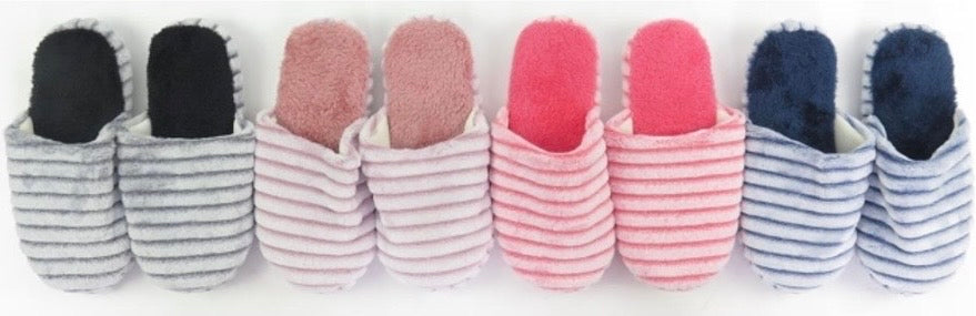 SL483 WINTER SLIPPERS (12pcs) (6DZ/case) CHECKED