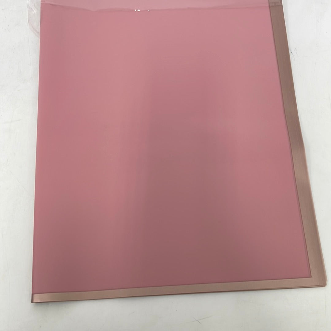 3129-08 Pink Wrapping Sheet 50 bags case