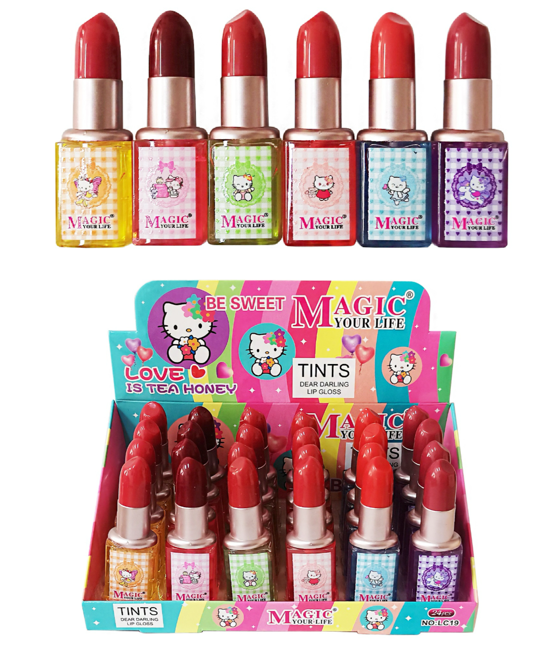 LC19 Lip Tint Hello Kitty (24pcs)