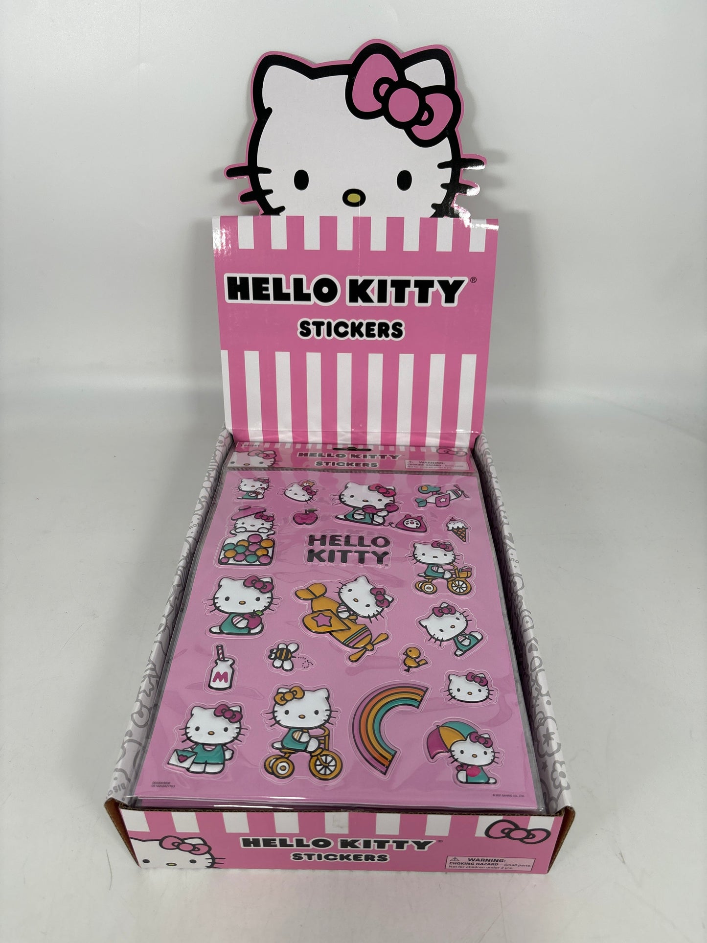 ST8939DI Hello Kitty Raised Stickers Sheet in Display (24pcs)