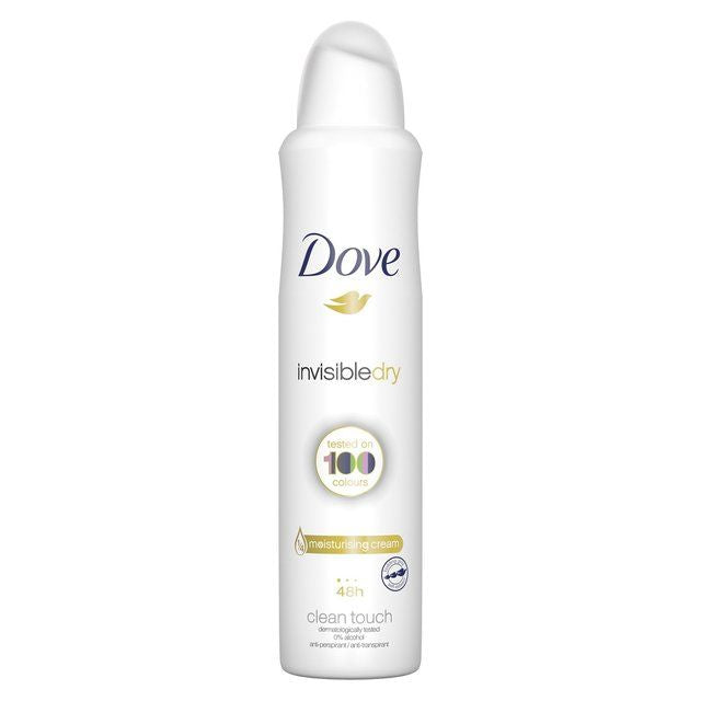 97383 DOVE DEODORANT SPRAY 250ML/8.4 OZ INVISIBLE DRY WOMEN (6)
