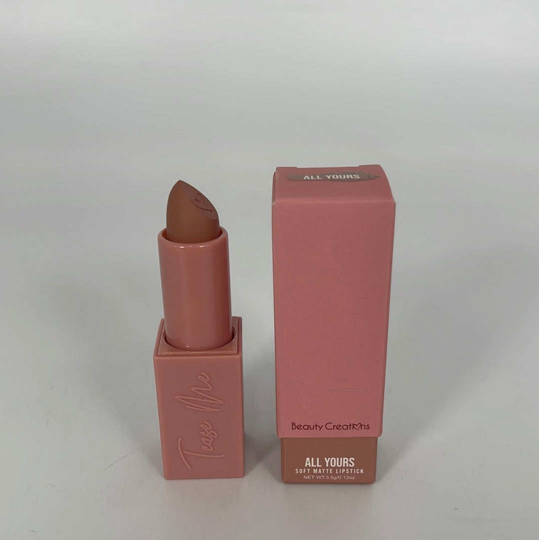 LTM02 BC TEASE ME LIPSTICK- ALL YOURS Beauty Creations (6)
