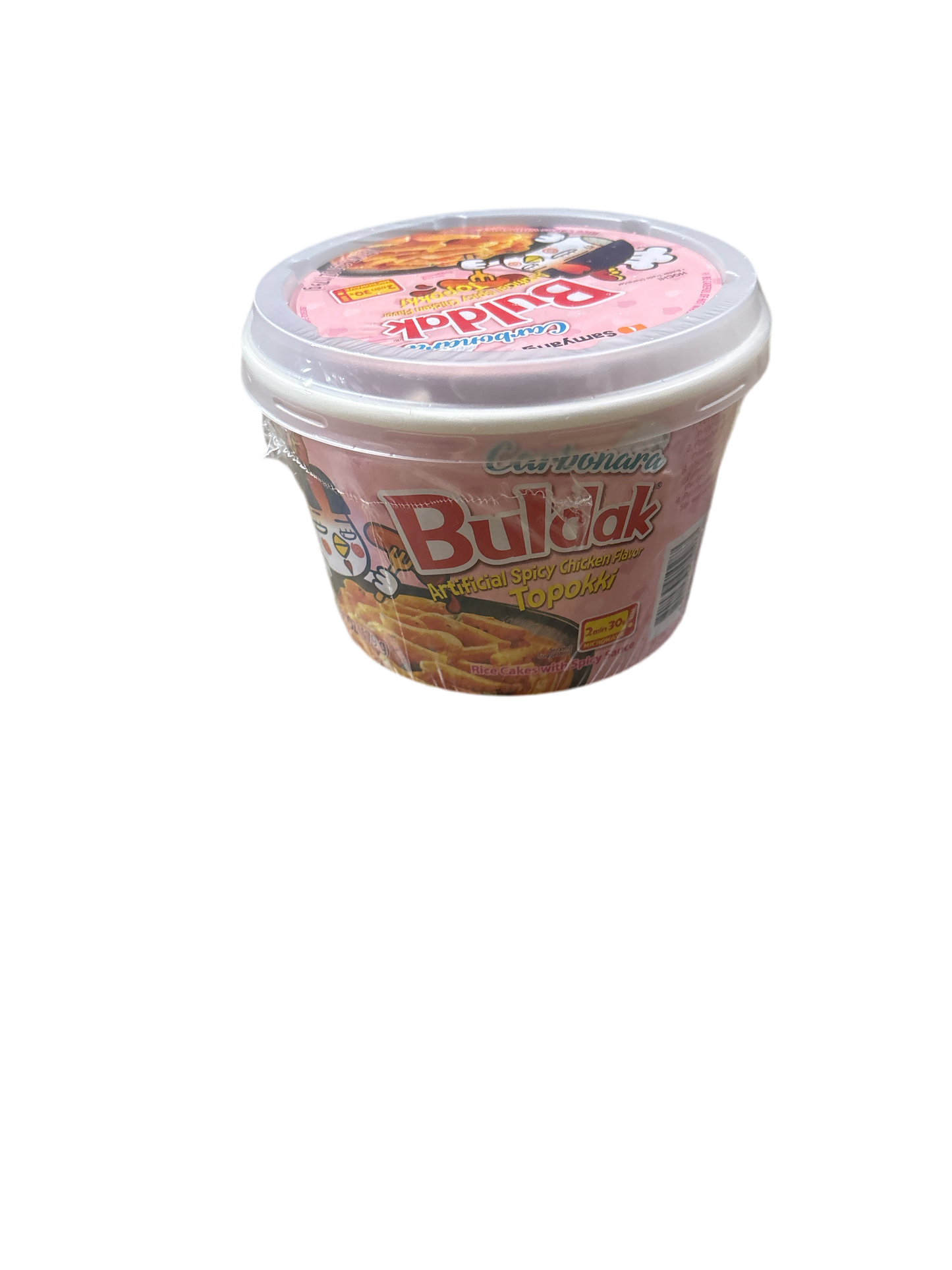 33887 Samyang Carbo Buldak Chicken Flavor Topokki (BigBowl) 16each/box