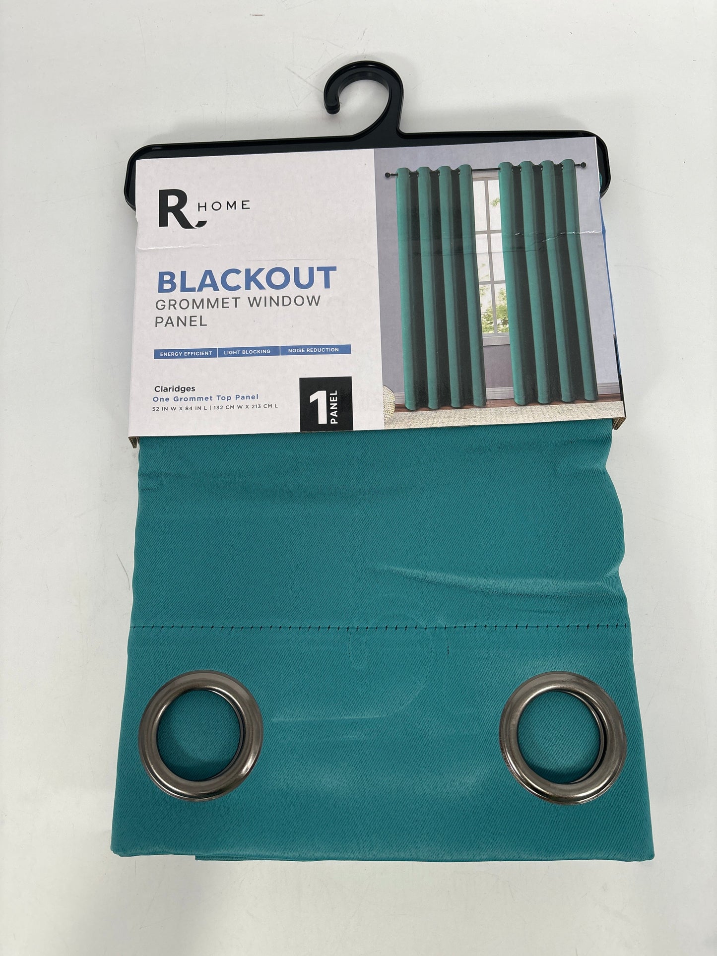Claridges Blackout Grommet Window Panel Solid 54x84 (1Panel) Cortina-Curtain (12pcs)