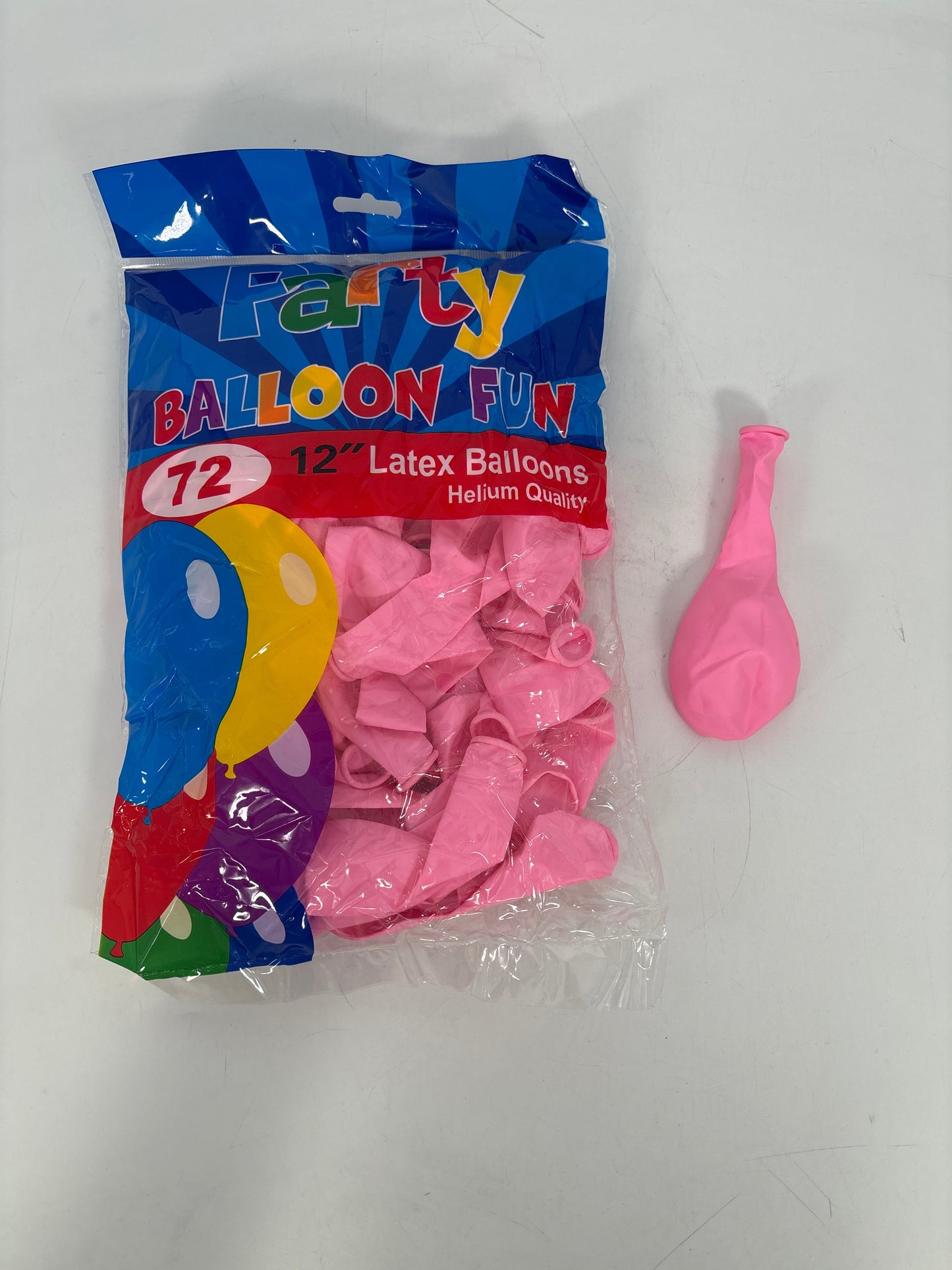 BA-BP-12IN Ballon Latex 12" Baby Pink (25pcs)