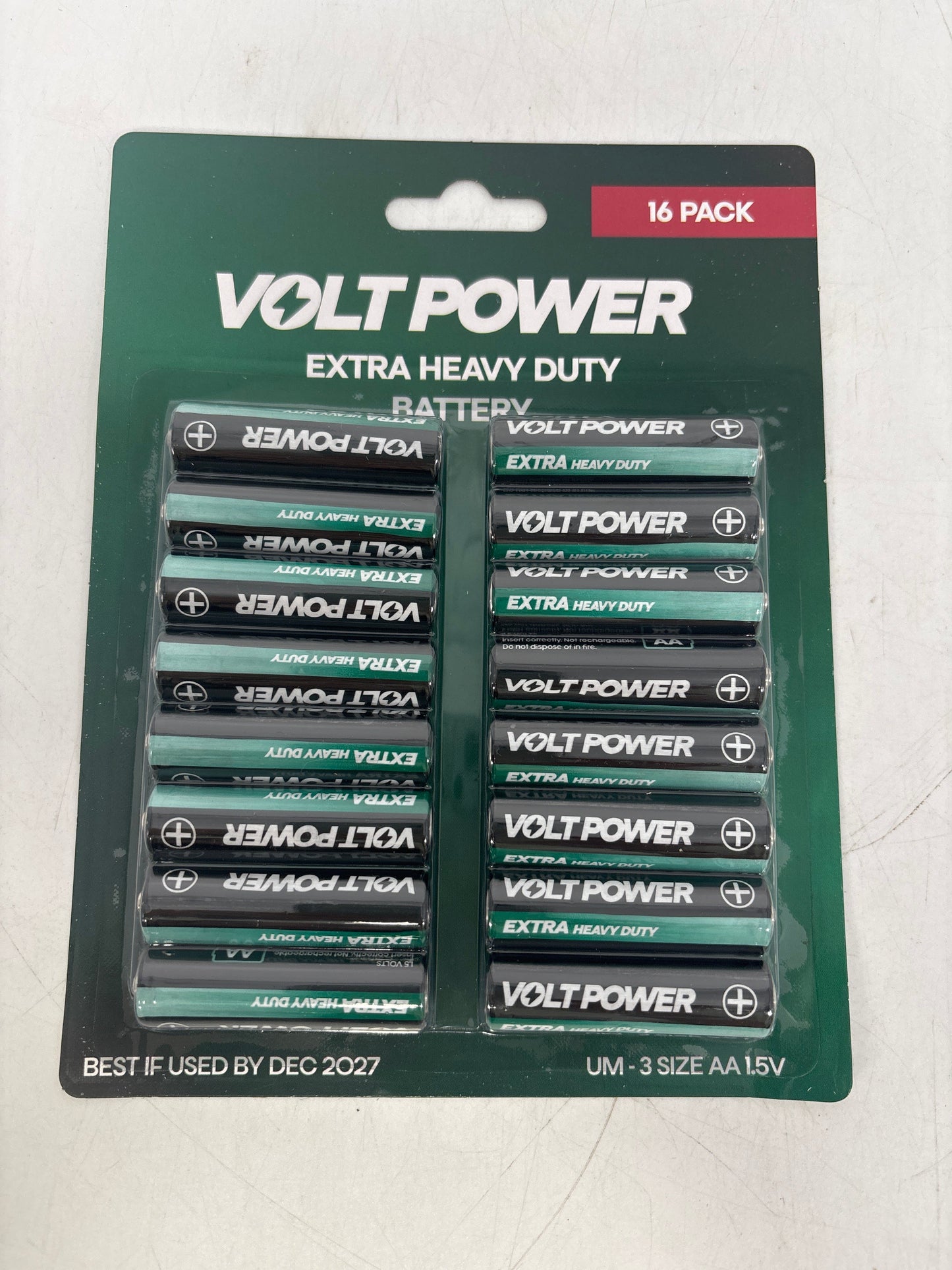20241 16 Pack AA Volt Power Battery (96/CS)