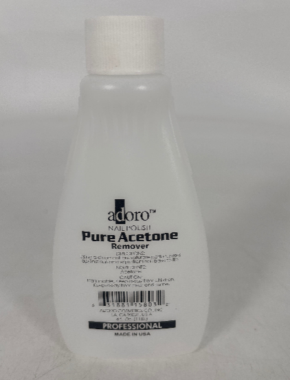 ACETONE/ PURE ADORO NAIL POLISH REMOVER 4 OZ PINK (24)