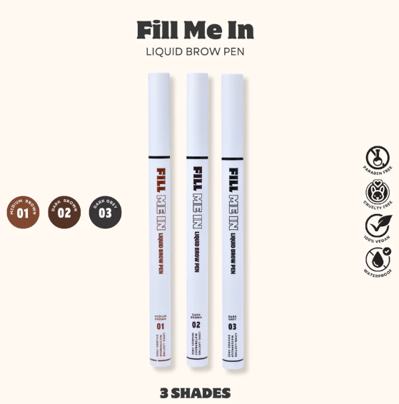 OZB-2510 Fill Me In Liquid Brow Pen (24pc x 12packs) (DIS)