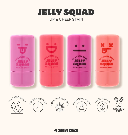 OJB-8401 Jelly Squad Cooling Lip and Cheek Stain (12pc x 24packs) (DIS)