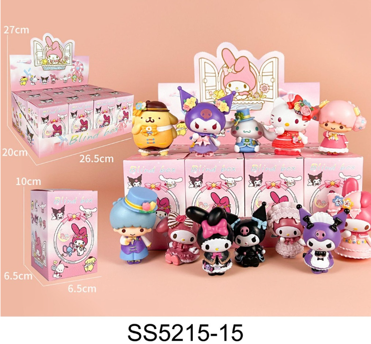 SS5215-15 TOY HELLO KITTY (12/PK)