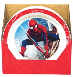 SPIDPPP Spiderman PP 8in Plate (12/PK)