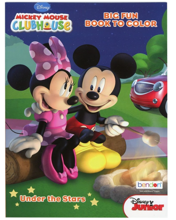 4588336 Mickey & Minnie Mouse 80pg Coloring Book (36/CS)