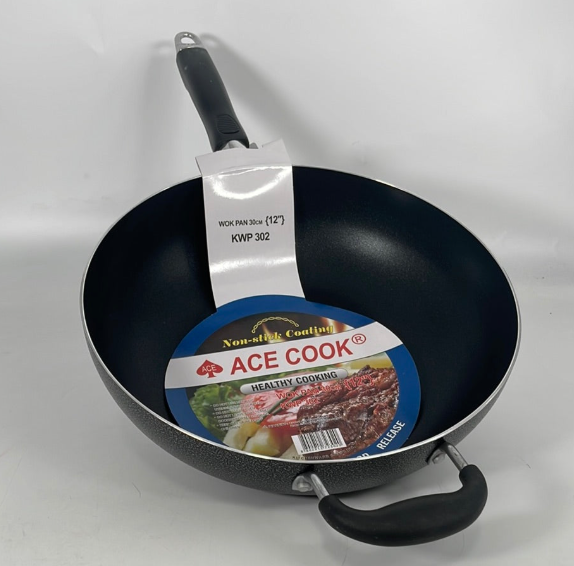 KWP302 30CM WOK 2H (12/CS)