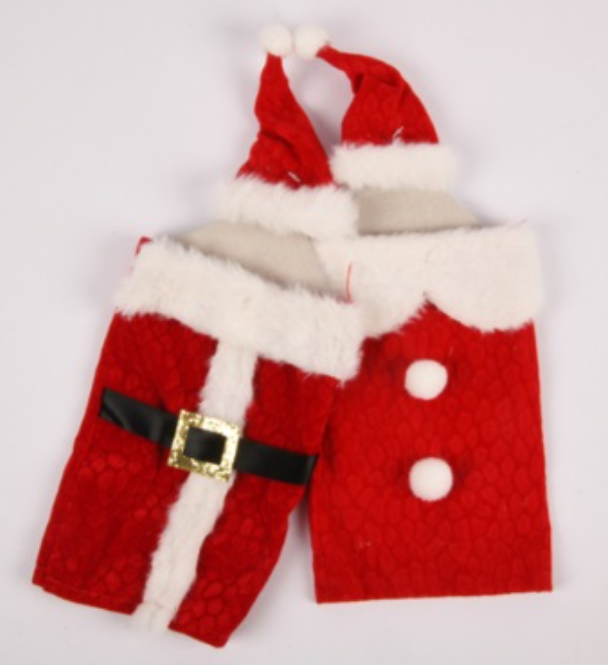 140052 HX X-MAS WINE BAG--12X25CM (24/PK)