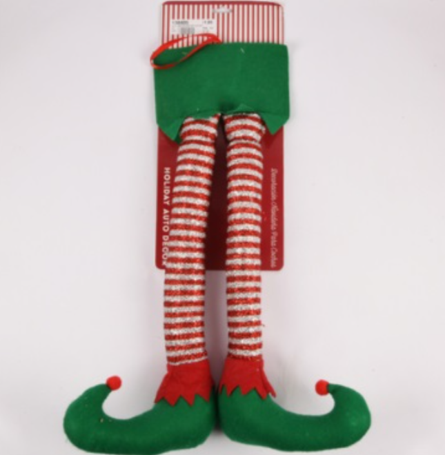 138805 HX X-MAS DECORATION FOR CAR (12/PK)