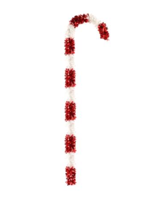 202527 HX XM CANDY CANE TINSEL 47.3¡° (24/PK)