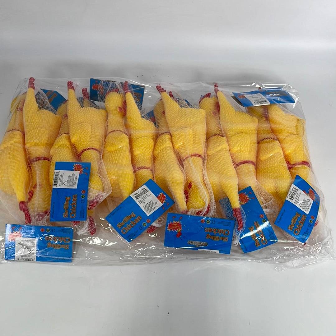 3994 Rubber Squeaky Chcken 31cm (12)