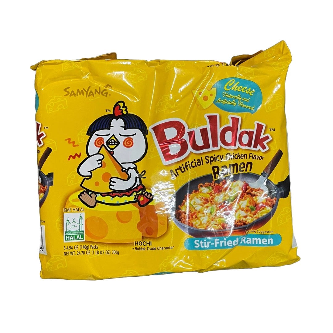 33861 General Buldak Cheese (5packs/8Bundles/Box)