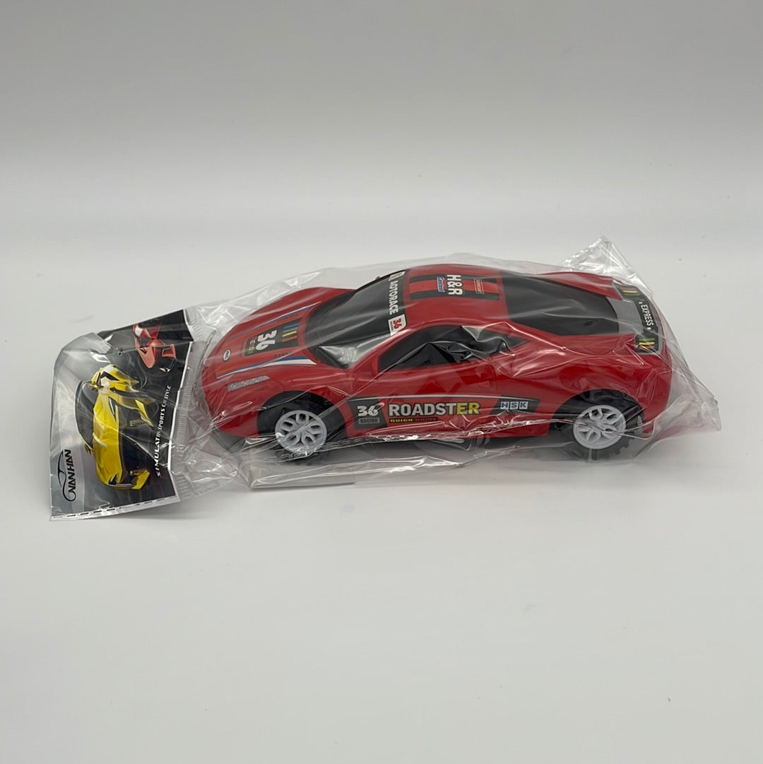 355417 7.9X3.3X2.4" FRICTION SPORT RACE CAR (72pcs)