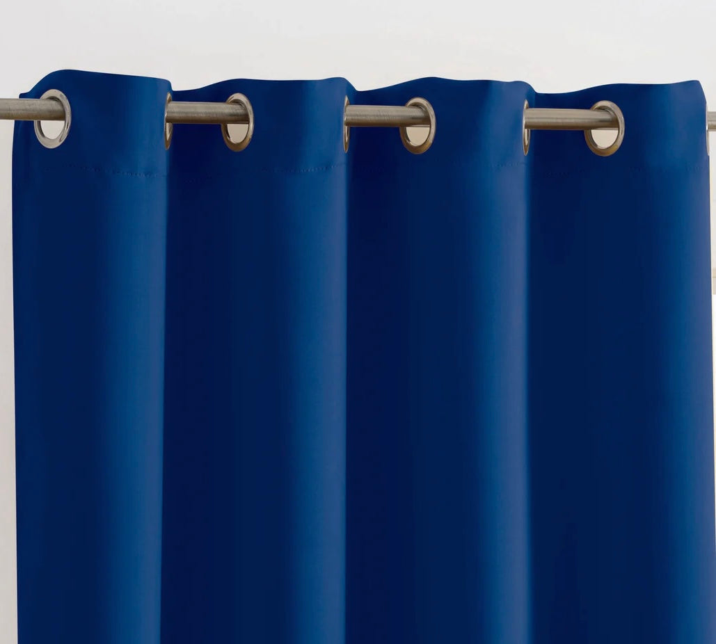 BT137-84 52X84IN SOLID WOVEN THERMAL CURTAIN WITH GROMMETS (12PCS)