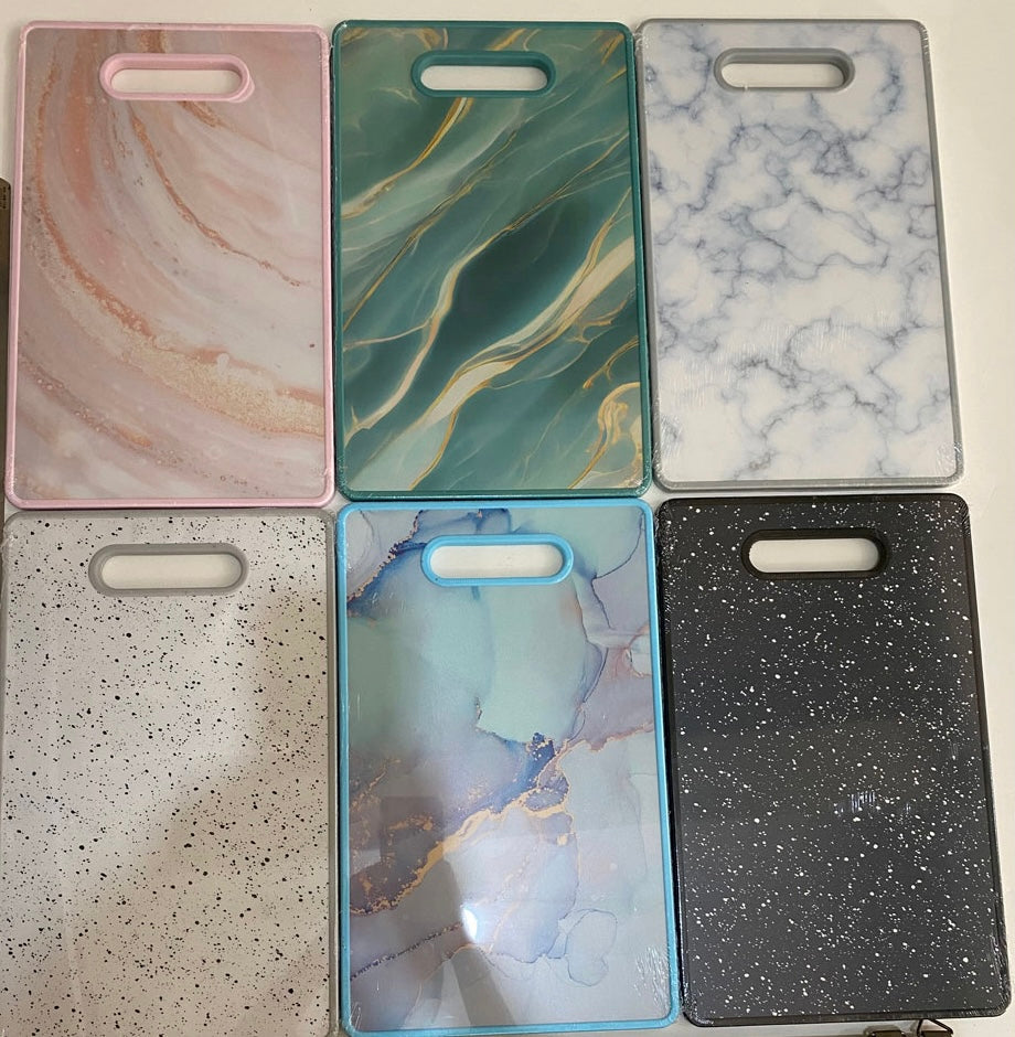 CK007M  Cutting Board , Rectangular,    Marble Image,  SIZE:36.5X22.5X1.1CM (24pcs/CS)