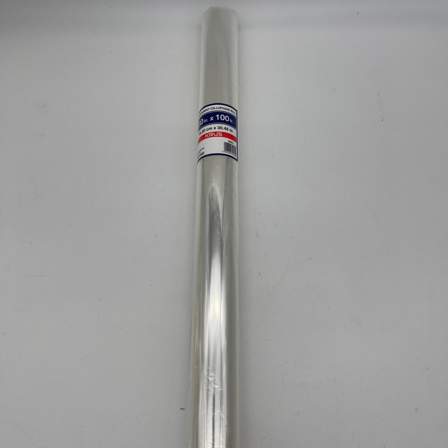 20031 30" X 100' CLEAR CELLOPHANE ROLLS (25PC/CS)