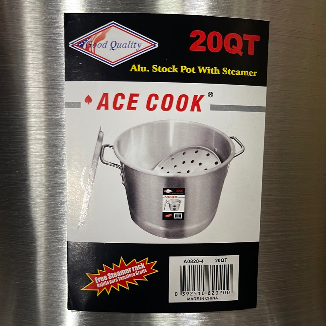 A0820-4 H 8,12,16,20QT POT (1/CS)
