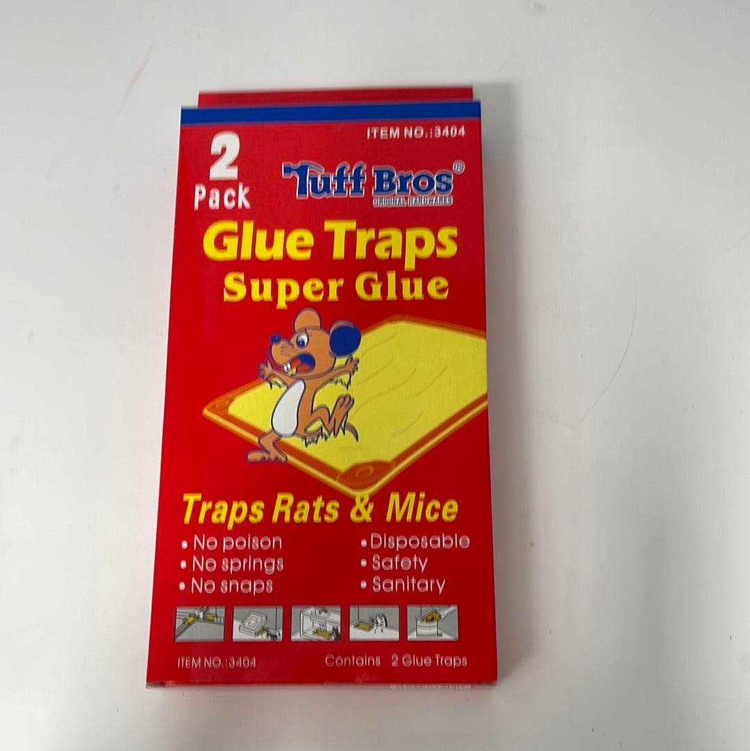 3404 Duty Heavy Mouse & Rat Glue Trap 2pcs/pk 12pks/inner box , 48pks/ctn