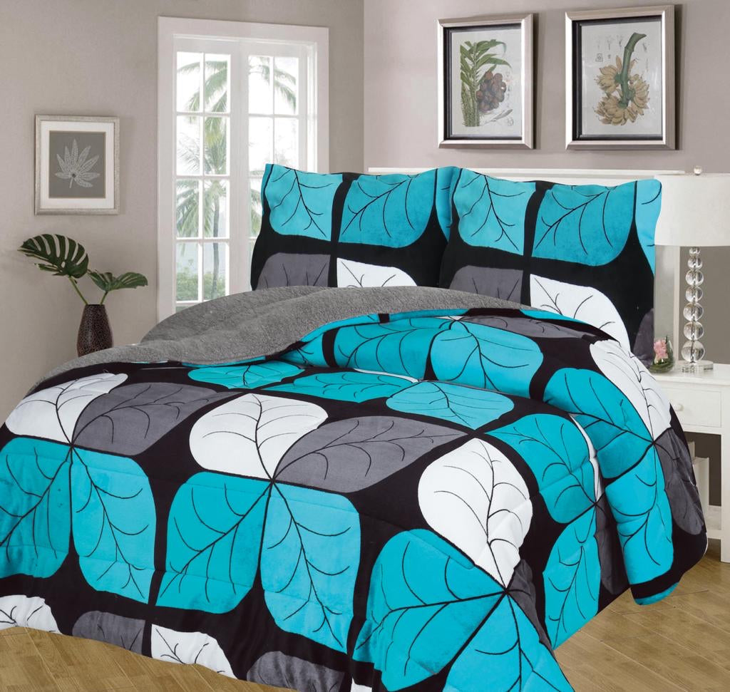 Alaska (3pcs Borrego Queen Moder Leaf/Turquoise ) (7sets/box)