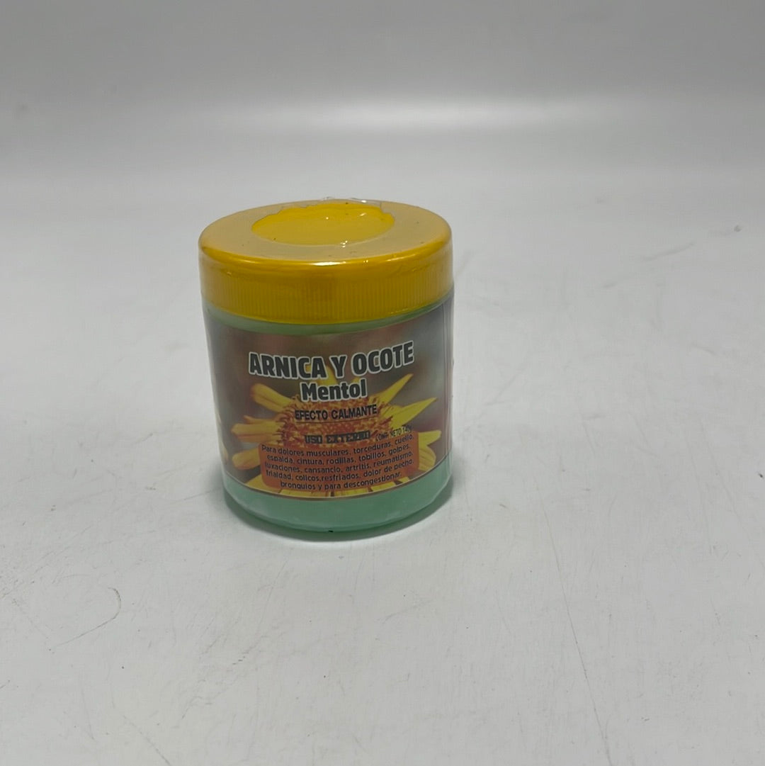 1 Arnica y Ocote Mentol 140gr (12pcs)